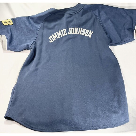 Chase Authentic Trackside Jimmie Johnson Lowes Race Team Button Jersey - Picture 6 of 9